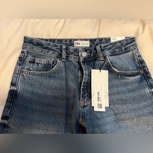 Zara Crop Flare Jeans